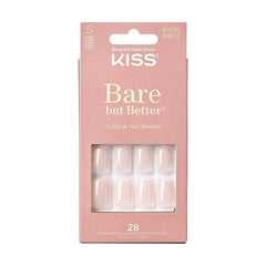 Kiss Bare but better nails nudies 1 Set