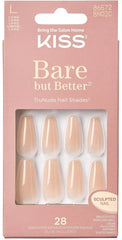 Kiss Bare but better nails nude drama 1 Set