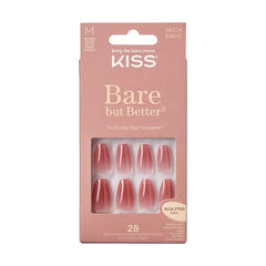 Kiss Bare but better nails nude 1 Set