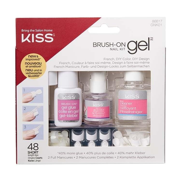 Kiss Brush on gel kit 1 Stuks