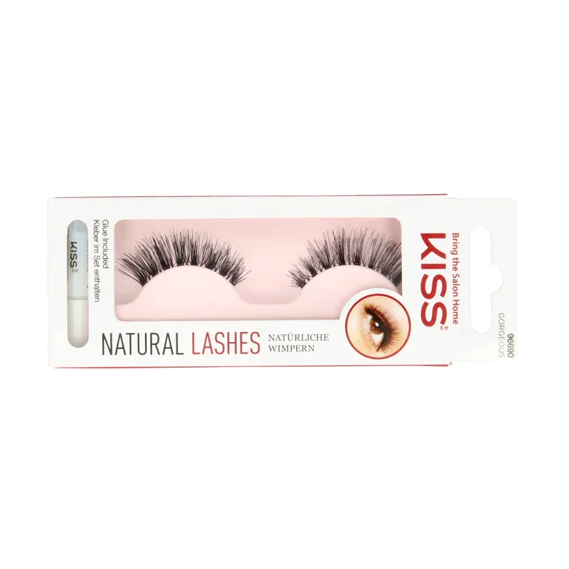 Kiss Kunstwimpers natural gorgeous 1 Set