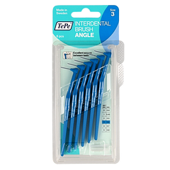 TePe Angle blauw 0.6 mm maat 3 6 Stuks
