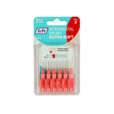 TePe Interdentale rager extra soft licht rood maat 2 6 Stuks