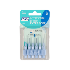 TePe Interdentale rager extra soft licht blauw maat 3 6 Stuks