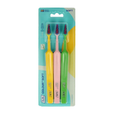 TePe Tandenborstel colour soft 3-pack 3 Stuks