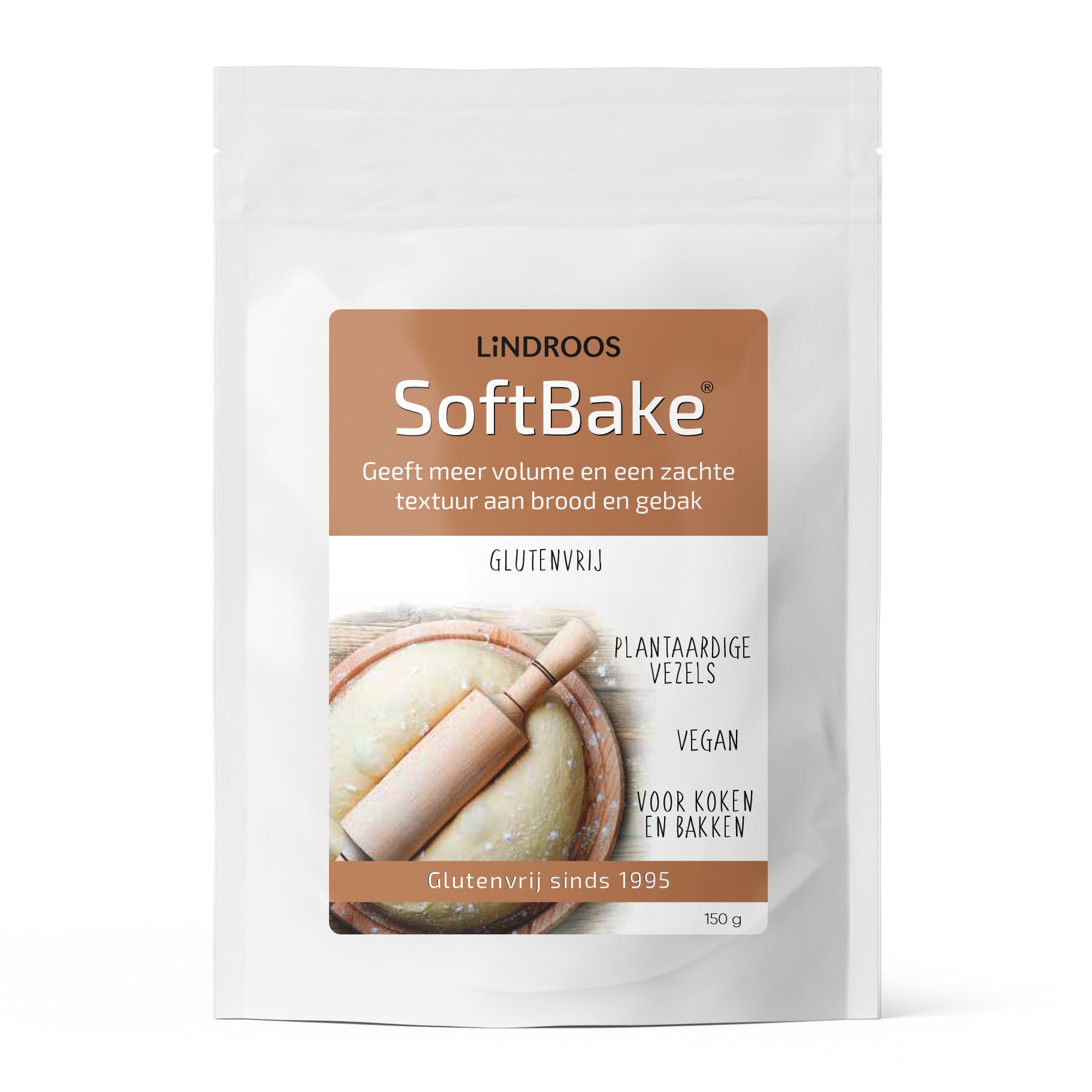 Lindroos Softbake broodverbeteraar glutenvrij 150 Gram