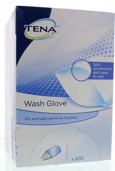 Tena Washandje 200 Stuks