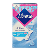 Libresse Inlegkruisjes daily fresh normaal deo fresh 32 Stuks