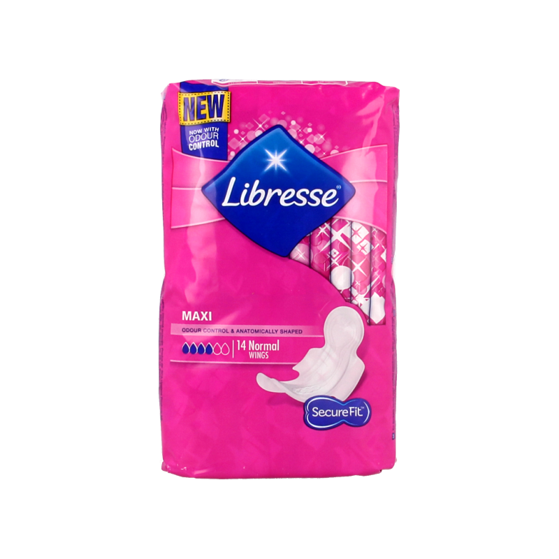 Libresse Maxi normaal clip 14 Stuks