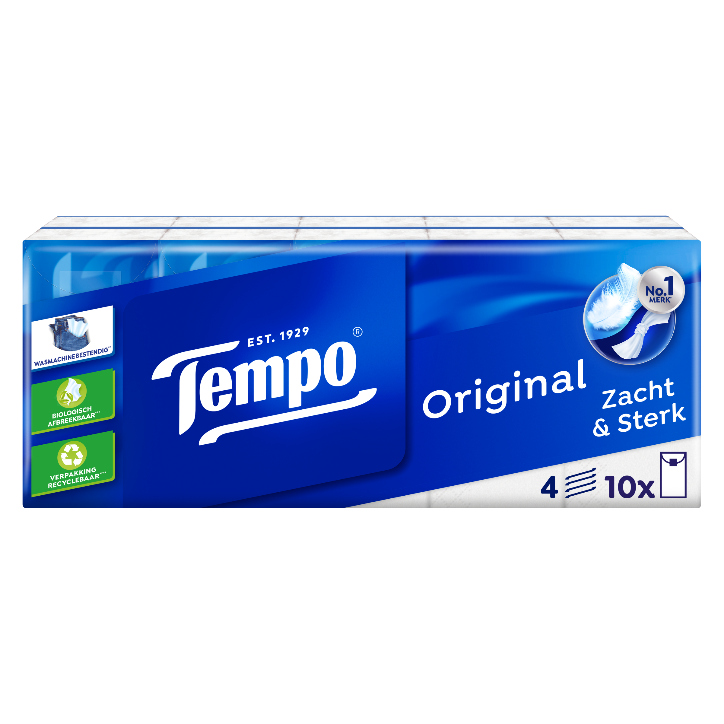 Tempo Regular 10 x 10 stuks 100.00 Stuks