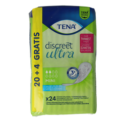 Tena Discreet ultra pads mini 24 Stuks