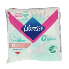 Libresse Maandverband pursens ultra normaal 12 Stuks