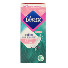 Libresse Inlegkruisjes extra protect long 22 Stuks