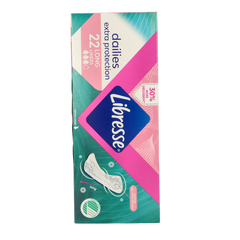 Libresse Inlegkruisjes extra protect long 22 Stuks