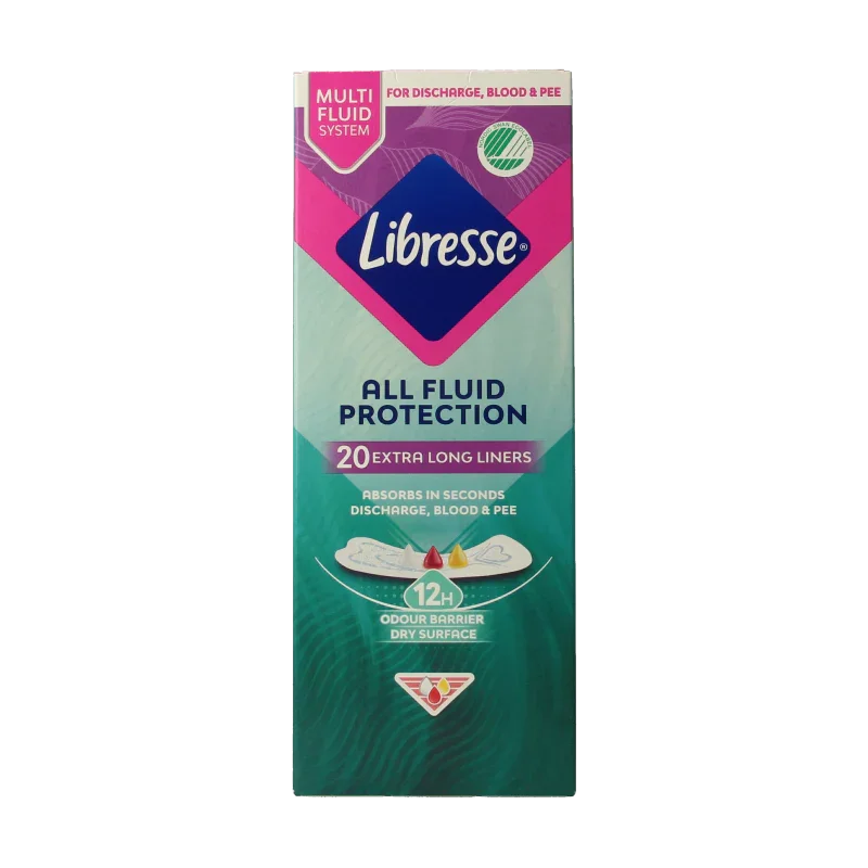 Libresse Inlegkruisjes extra protect XL 20 Stuks