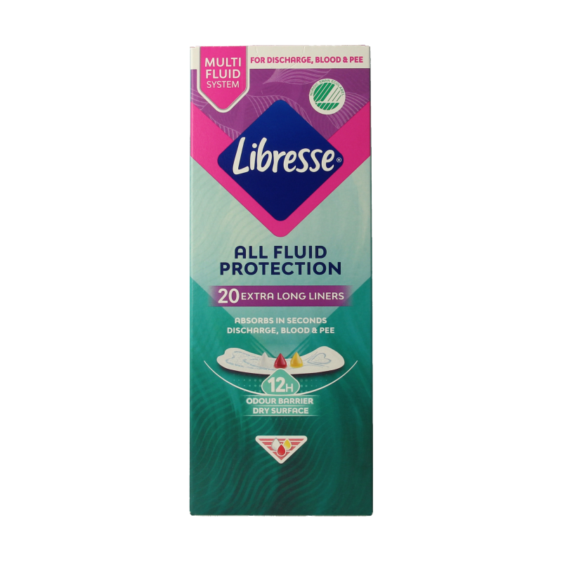 Libresse Inlegkruisjes extra protect XL 20 Stuks