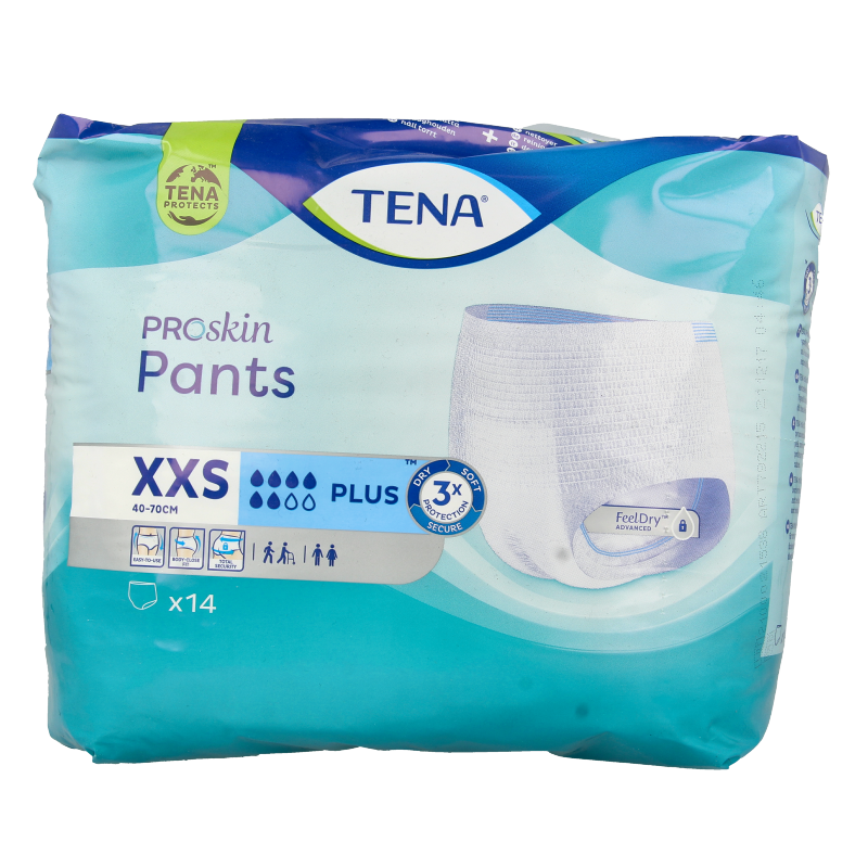 Tena Proskin pants plus XXS 14 Stuks