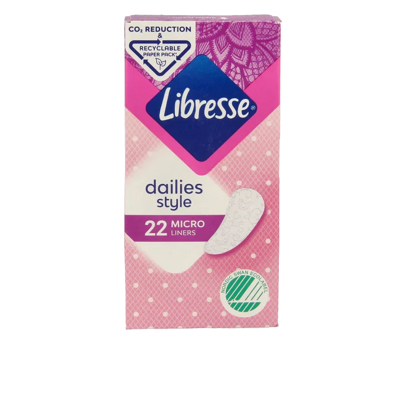 Libresse Inlegkruisjes micro 22 Stuks