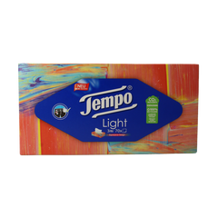 Tempo Tissue box light 3-laags 70 Stuks