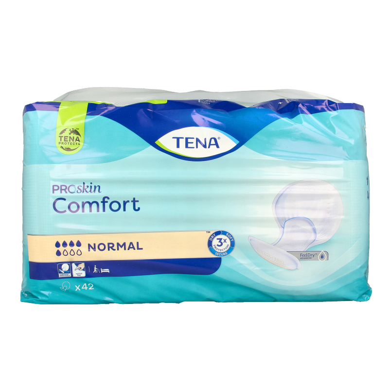 Tena Proskin comfort normal 42 Stuks