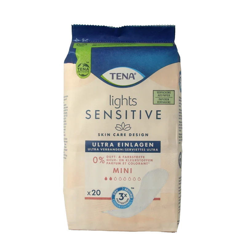 Tena Light pads sensitive mini 20 Stuks