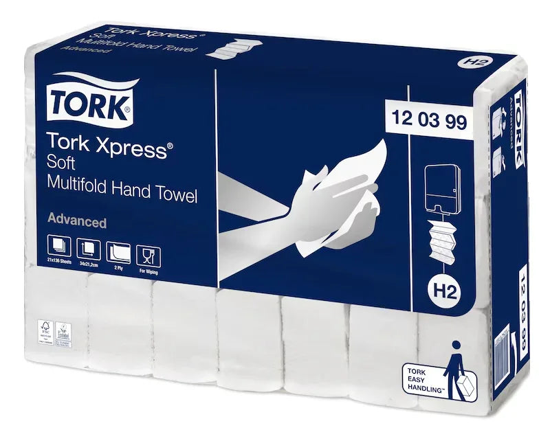 Tork Advanced handdoekjes interfold soft 2856 Stuks