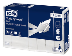 Tork Advanced handdoekjes interfold soft 2856.00 Stuks