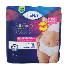 Tena Silhouette plus low waist wit L 10.00 Stuks