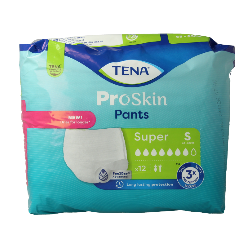 Tena Proskin pants super S 12 Stuks