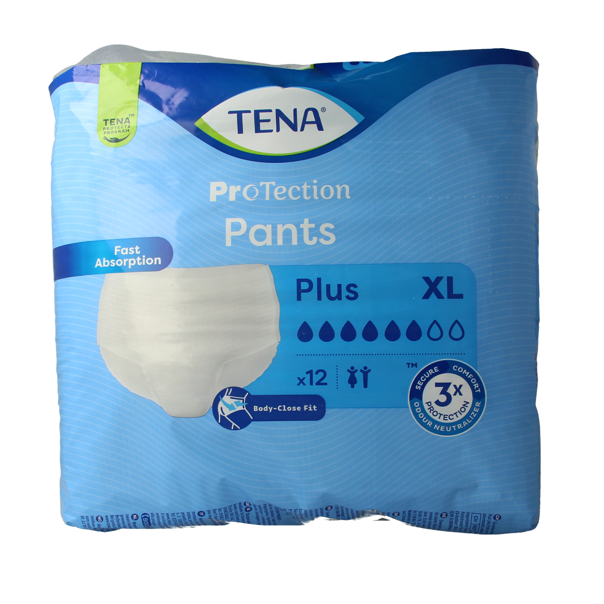 Tena Protection plus pants XL 12.00 Stuks