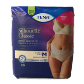 Tena Silhouet classic+ high waist creme M 9 Stuks