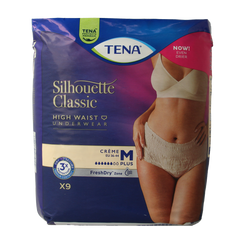 Tena Silhouet classic+ high waist creme M 9.00 Stuks