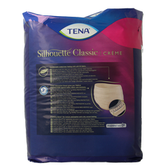 Tena Silhouet plus high waist creme L 8.00 Stuks