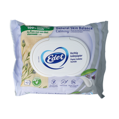 Edet Vochtig toiletpapier natural skin 42 Stuks
