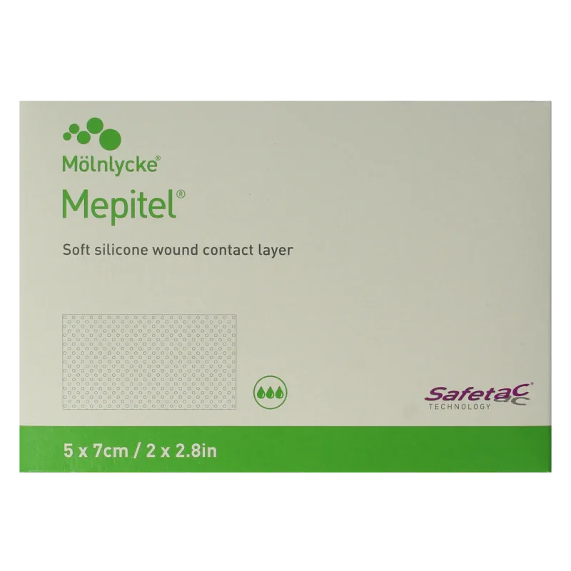 Mepitel Steriel 5 x 7cm 5 Stuks