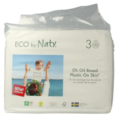 Naty Luiers 3 midi 4-9 kg 30 Stuks