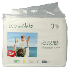 Naty Luiers 3 midi 4-9 kg 30 Stuks