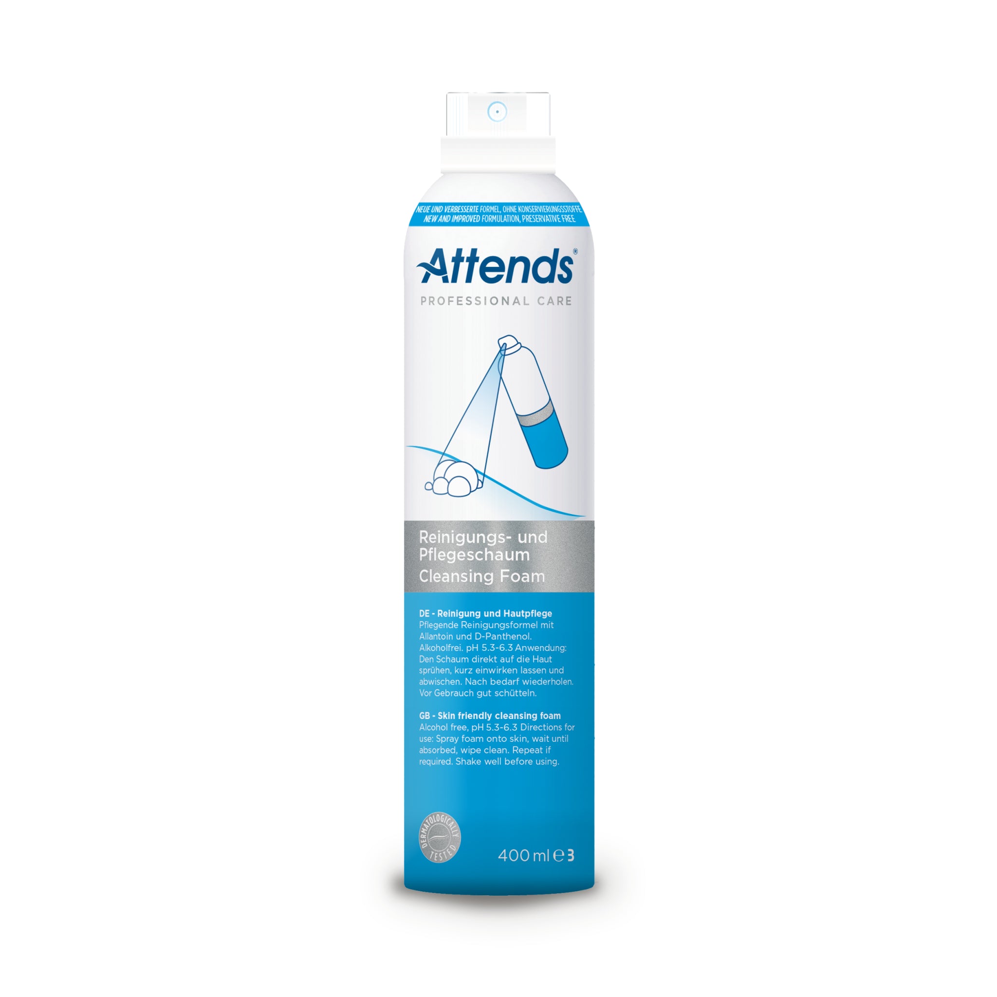 Attends Care foam 400 Milliliter