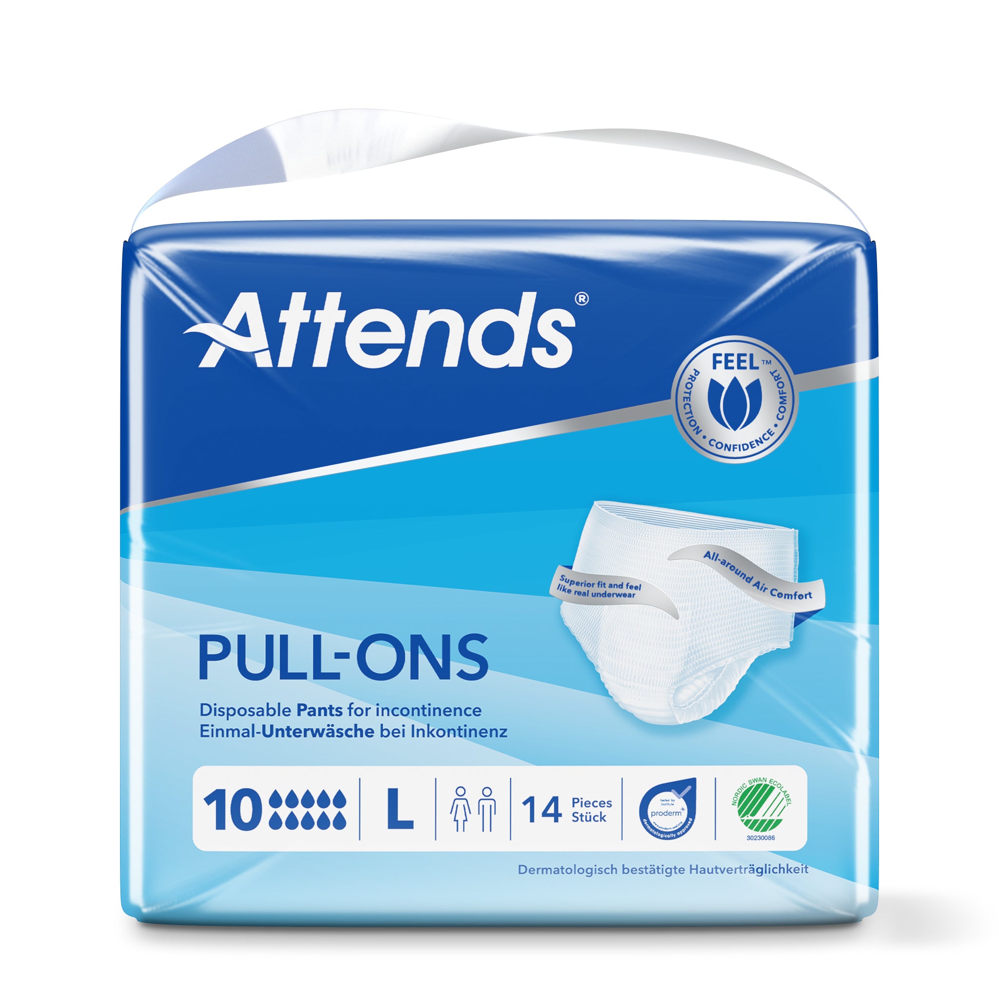 Attends Pull-ons 10 maat L 14 Stuks