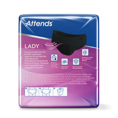 Attends Lady discreet underwear zwart 3L 10.00 Stuks