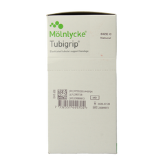 Tubigrip Elastisch buisverband C 10m x 6.75cm wit 1443 1 Stuks