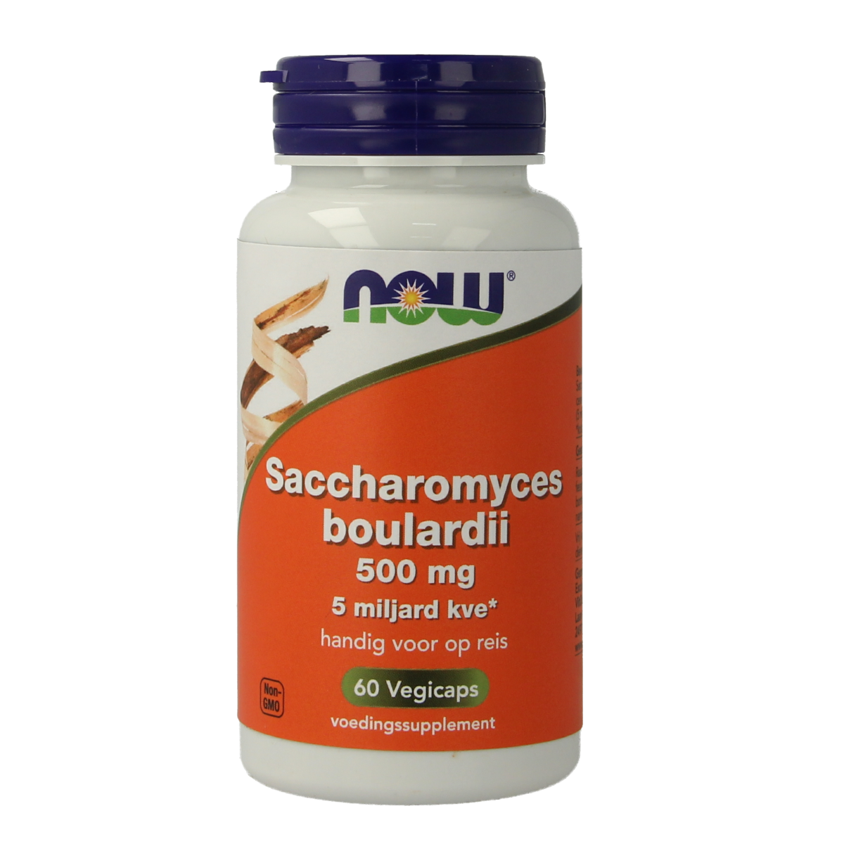 NOW Saccharomyces boulardii 500mg 60.00 Vegetarische capsules