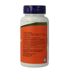 NOW Saccharomyces boulardii 500mg 60 Vegetarische capsules