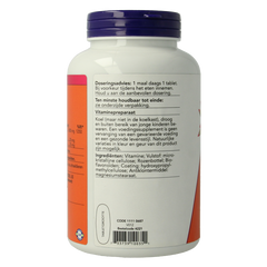 NOW Vitamine C-1000 met rozenbottel en bioflavonoiden 250.00 Tabletten
