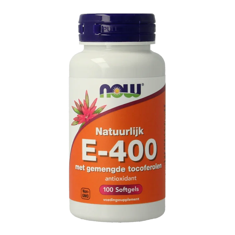 NOW Vitamine E-400 gemengde tocoferolen 100 Softgels