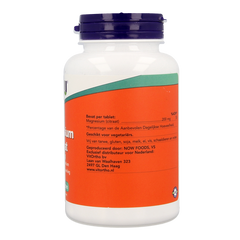 NOW Magnesium citraat 200mg 100.00 Tabletten