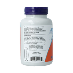 NOW Omega-3 Basis visolie 180mg EPA 120mg DHA 100 Softgels