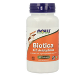 NOW Biotica 4x6 acidophilus 60 Vegetarische capsules