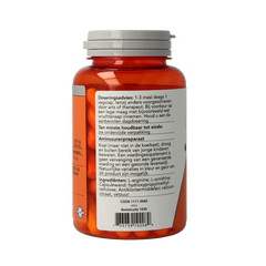 NOW Arginine & ornithine 500 / 250mg 100 Vegetarische capsules
