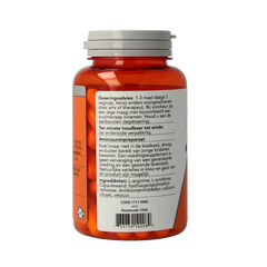 NOW Arginine & ornithine 500 / 250mg 100.00 Vegetarische capsules